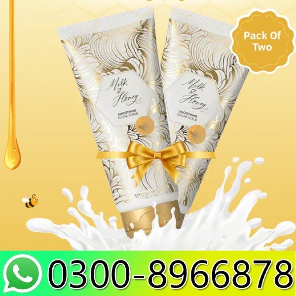 Oriflame Milk And Honey Gold Smoothing Sugar Scrub 200ml In Pakistan