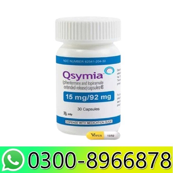 Qsymia Capsules 15mg 92 mg In Pakistan