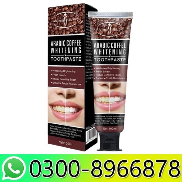 Arabic Coffee Whitening Toothpaste In Pakistan