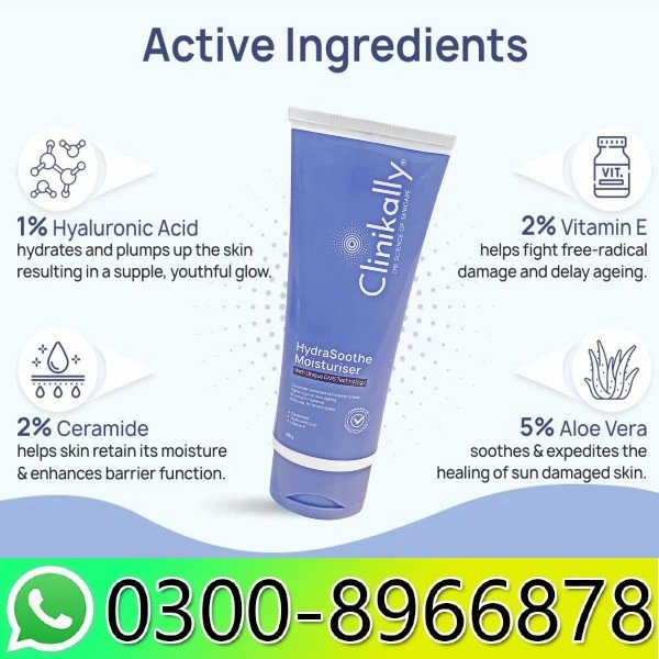 Clinikally HydraSoothe Moisturiser Price In Pakistan