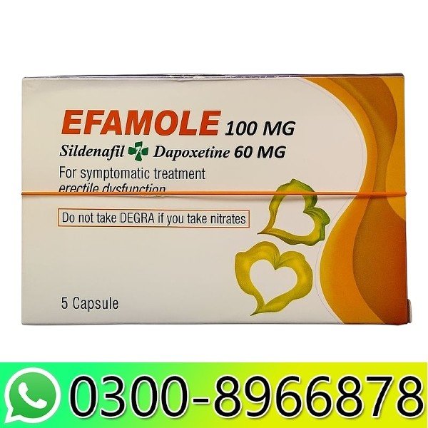 Efamole Dapoxetine Tablets In Pakistan
