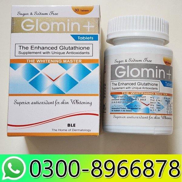Glomin Whitening 30 Tablets In Pakistan