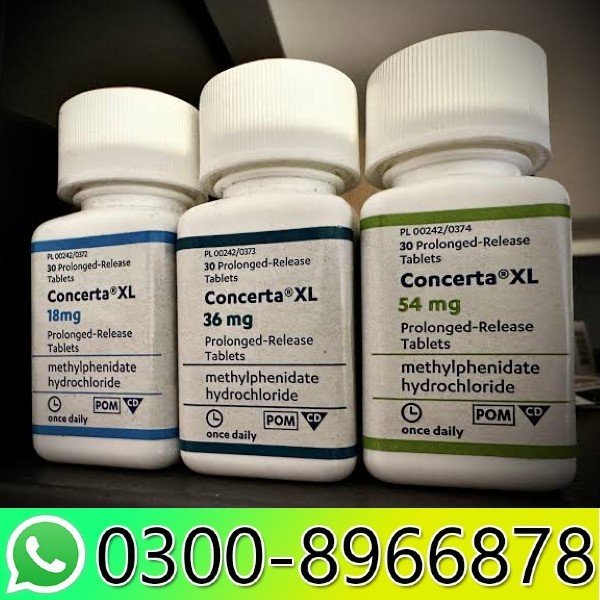 Concerta XL 54Mg Tablets In Pakistan