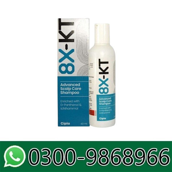 8X-KT Advanced Scalp Care Shampoo in Pakistan