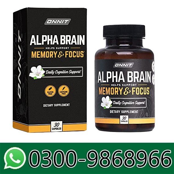 Alpha Brain Memory And Focus In Pakistan