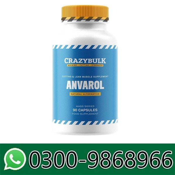CrazyBulk Anvarol Capsule In Pakistan