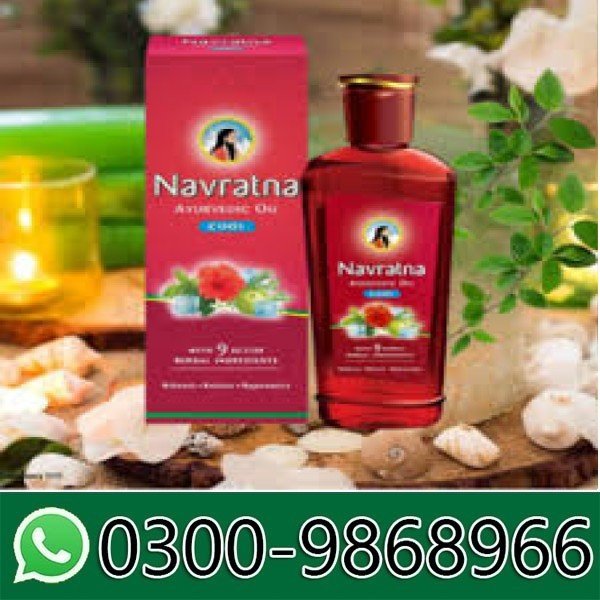 Navratna Herbal Cool Hair Oil In Pakistan