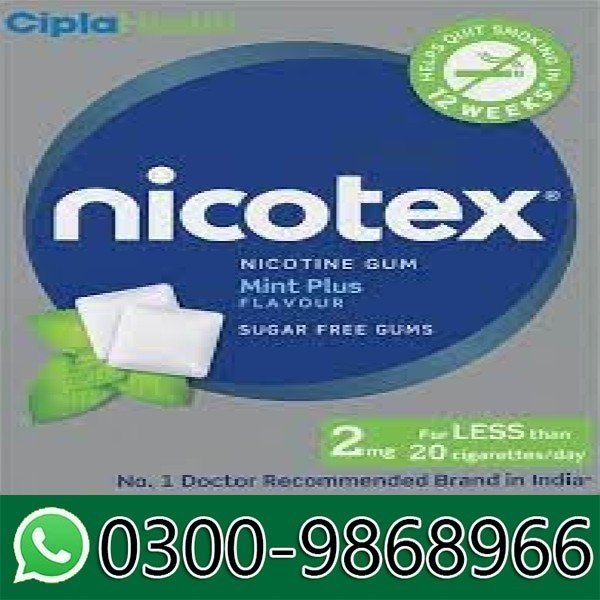 Nicotex Gum in Pakistan