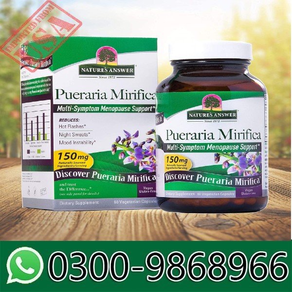 Pueraria Mirifica Capsules In Pakistan