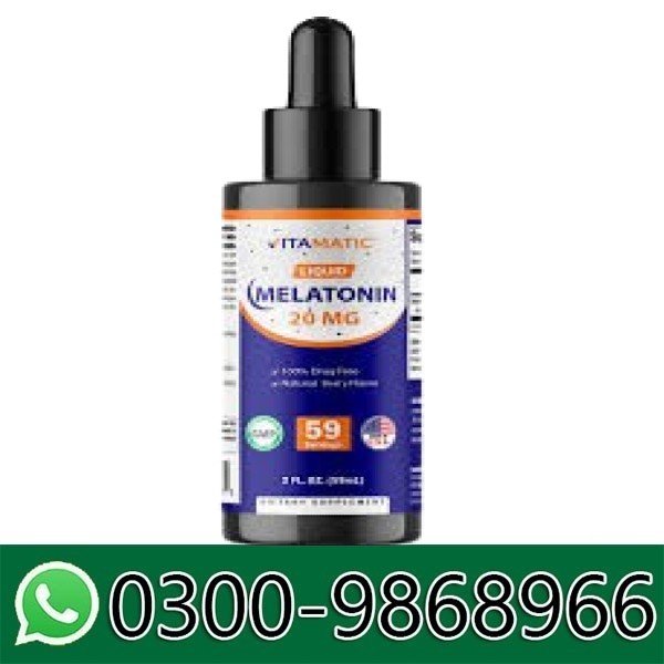 Vitamatic Melatonin 20mg Liquid Drops In Pakistan