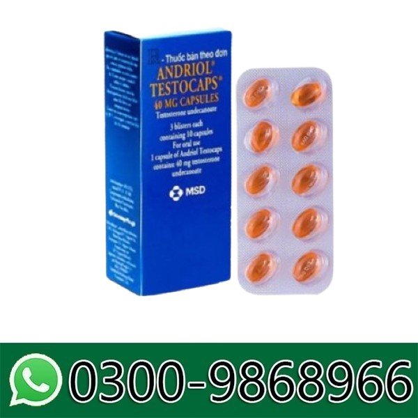 Andriol Testocaps Capsules Price In Pakistan