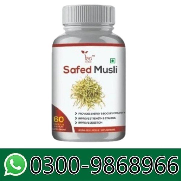Indian Safed Musli Capsule In Pakistan