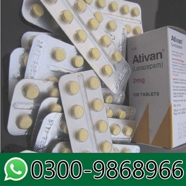 Ativan Lorazepam 2mg Tablets In Pakistan