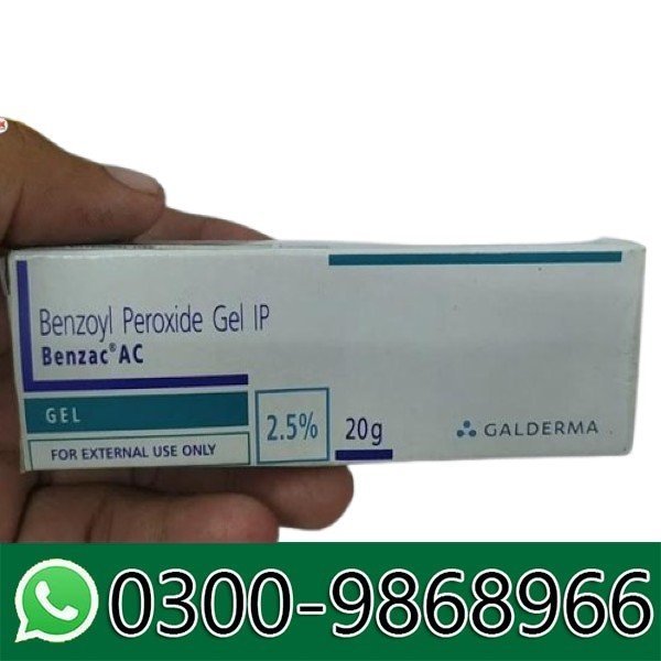 Benzac AC 2.5% Gel In Pakistan