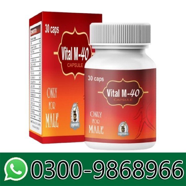 Generic Vital M-40 Capsule For Male In Pakistan