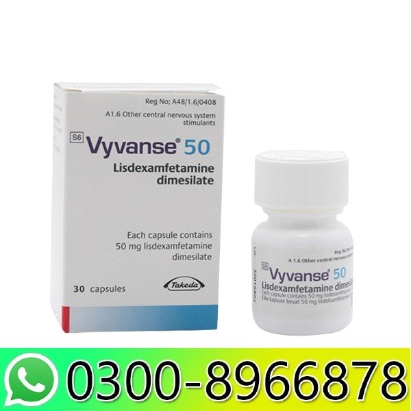 Buy 50mg Vyvanse In Pakistan