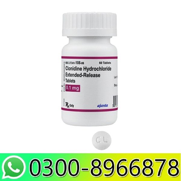 Clonidine 0.1MG ER Tablets In Pakistan