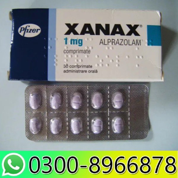 Xanax Alprazolam 1mg Tablets in Pakistan