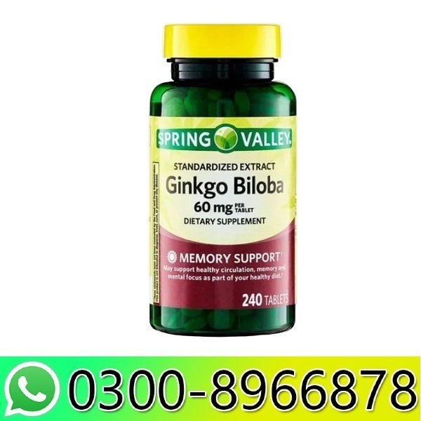 Spring Valley Ginkgo Biloba Extract in Pakistan