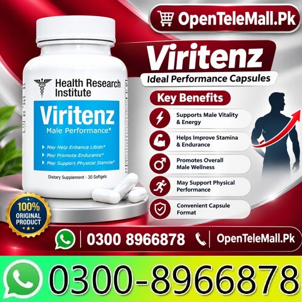 Viritenz Ideal Performance Capsules Price in Pakistan