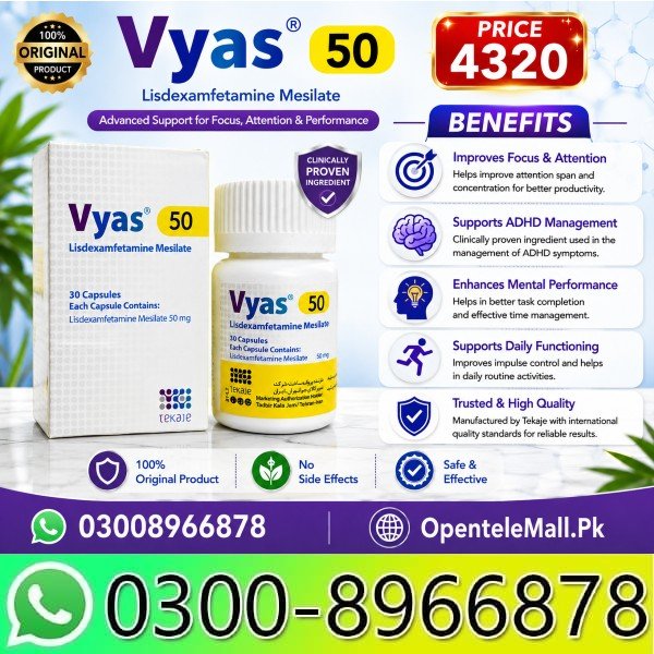Vyas 50mg Price In Pakistan