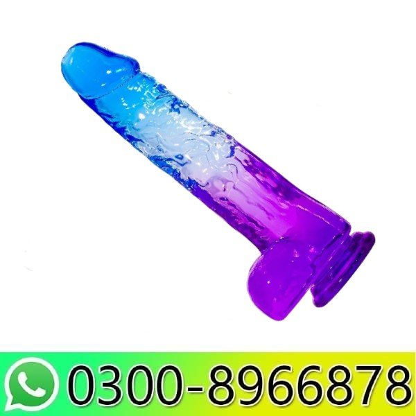 8 Inch Blue Purple Dildo In Pakistan