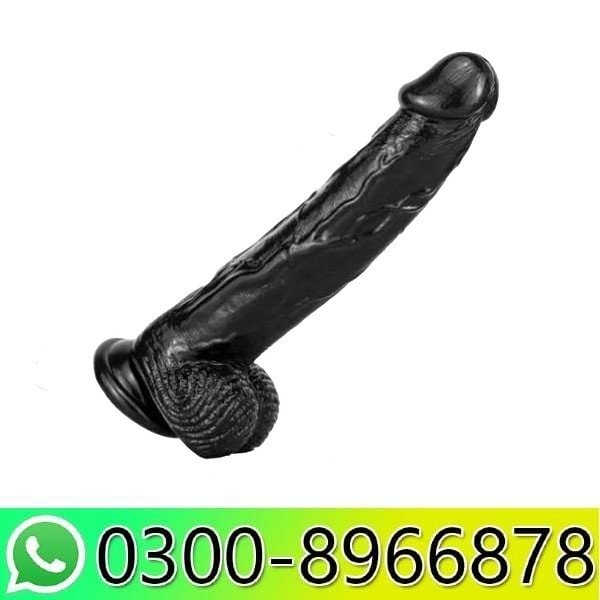 14 Inch Big Black Thrusting BBC Dildo Vibrator In Pakistan