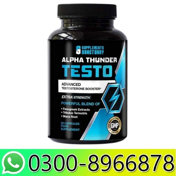 Alpha Thunder Testo In Pakistan