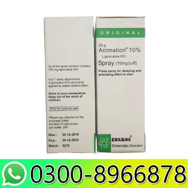 Animation Delay Spray In Pakistan