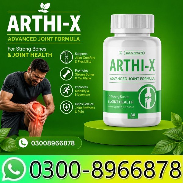 Arthi-X Food Supplement To Maintain Joint Health In Pakistan