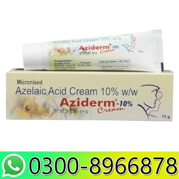 Aziderm 10% Cream In Pakistan