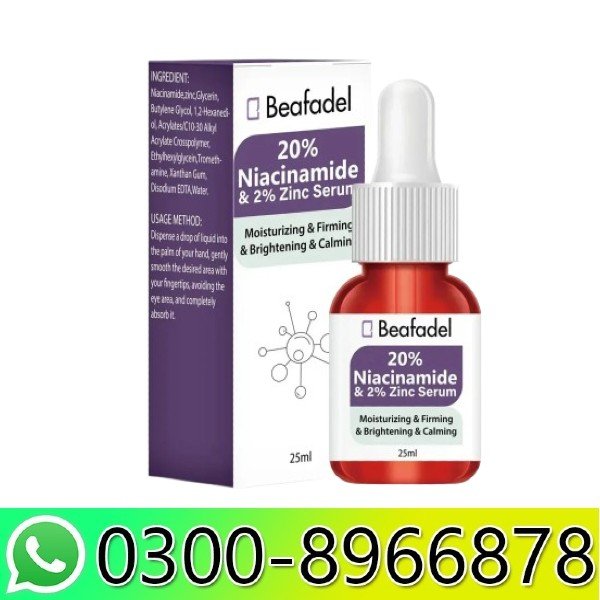 Beafadel Plant 20% Niacinamide Face Serum In Pakistan