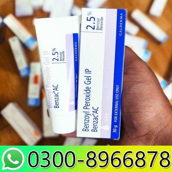 Benzac AC 2.5% Gel Price In Pakistan