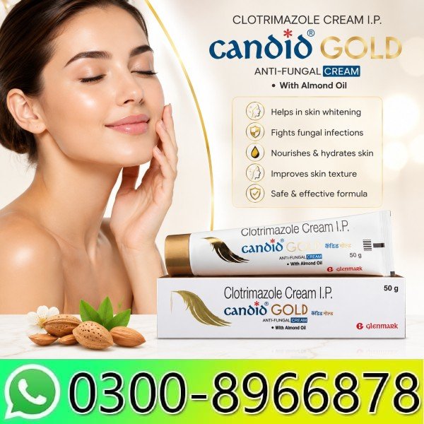 Candid Gold Tube Of Cream In Pakistan