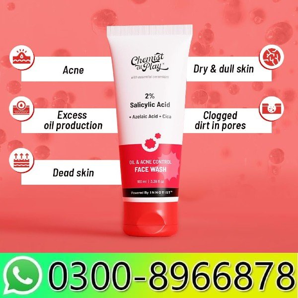 Chemist At Play 2% Salicylic ACID Oil & Acne In Pakistan