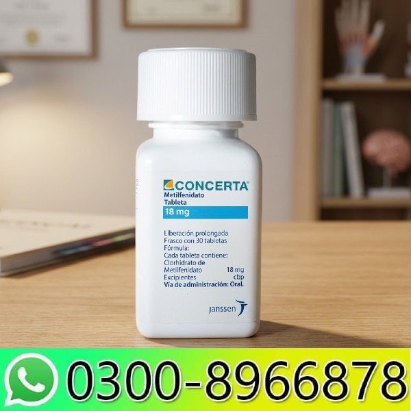 Concerta XL 18Mg Tablets Price In Pakistan