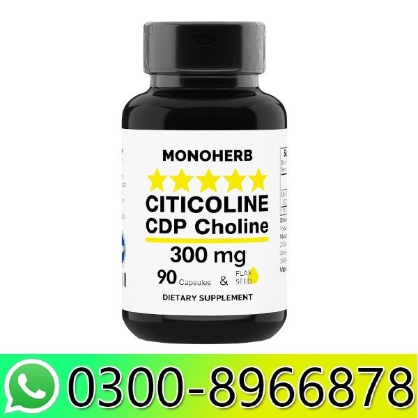 Ebony Citicoline Cdp Choline Capsules In Pakistan