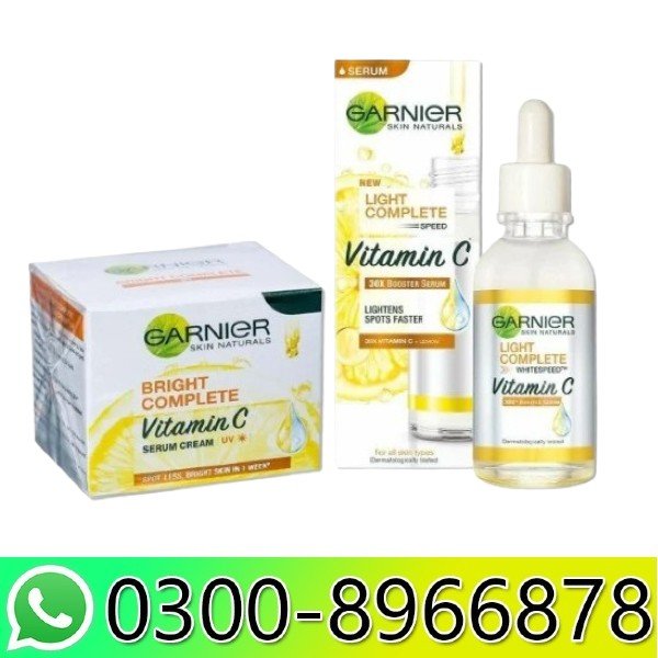 Garnier Bright Complete Vitamin C Serum Cream In Pakistan