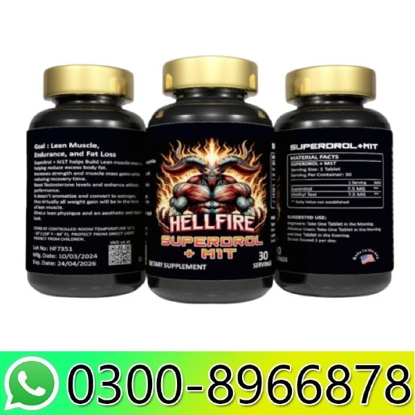 HELLFIRE Superdrol +M1T In Pakistan