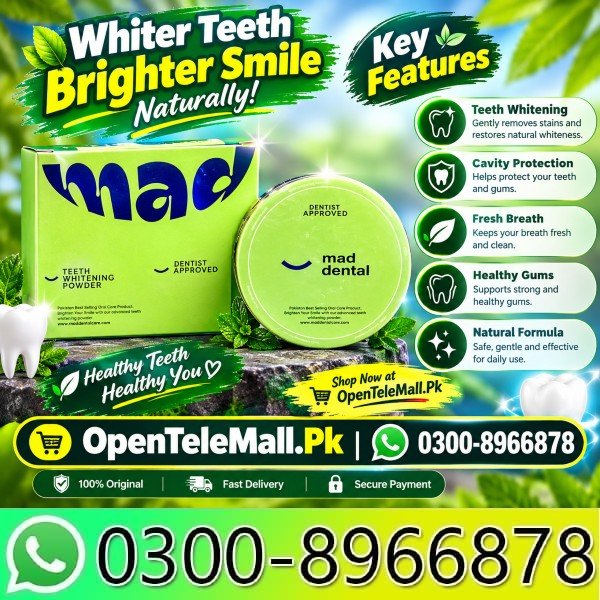 MAD Teeth Whitening Powder in Pakistan