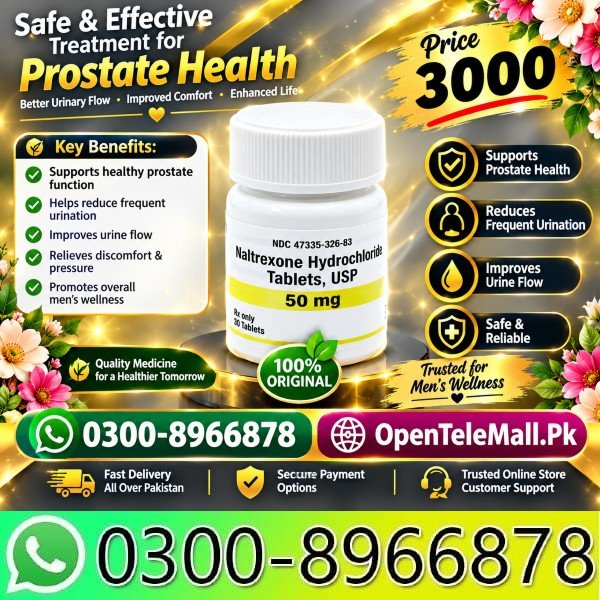 Naltrexone Hydrochloride Tablets Price In Pakistan