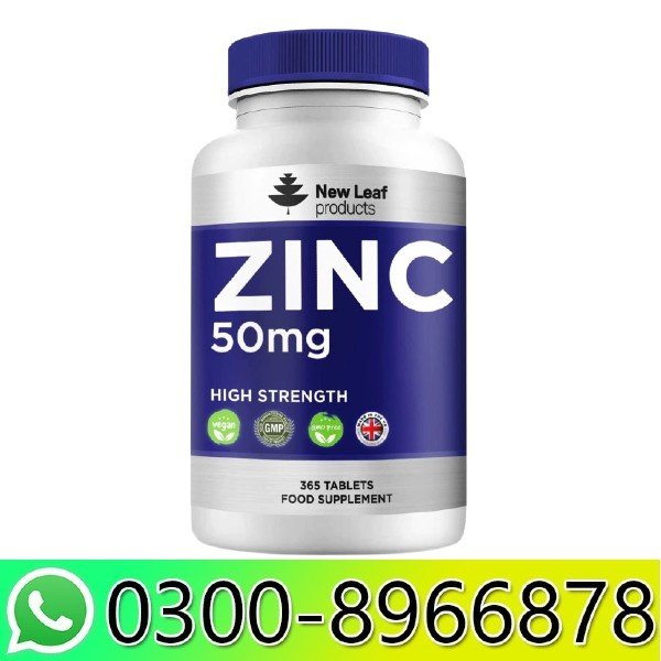 New Leaf Zinc 50mg High Strength In Pakistan