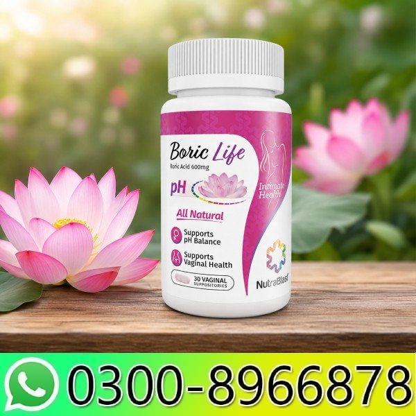 Nutrablast Boric ACID Vaginal Suppositories Price In Pakistan