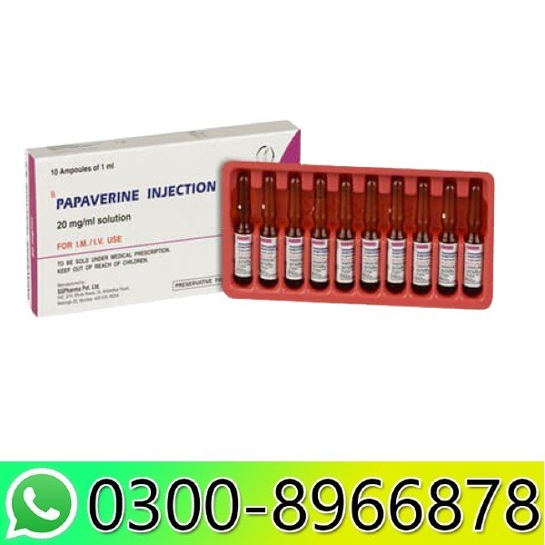 Papaverine Injection In Pakistan