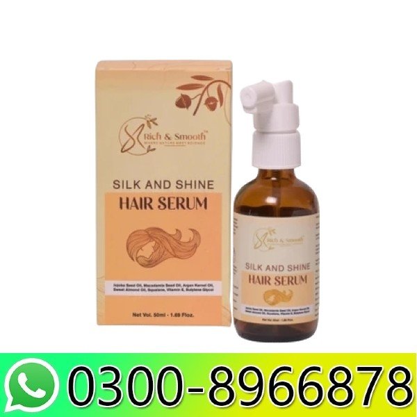 Rich & Smooth Silk And Shine Hair Serum In Pakistan