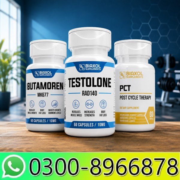 Testolone Rad140 10mg 60 Capsule Biaxol Supplement In Pakistan