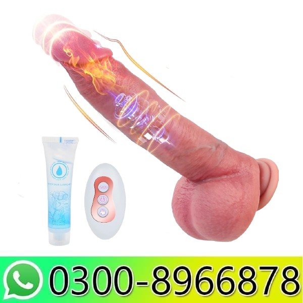Thrusting Vibrating Magnetic Charger Dildo In Pakistan