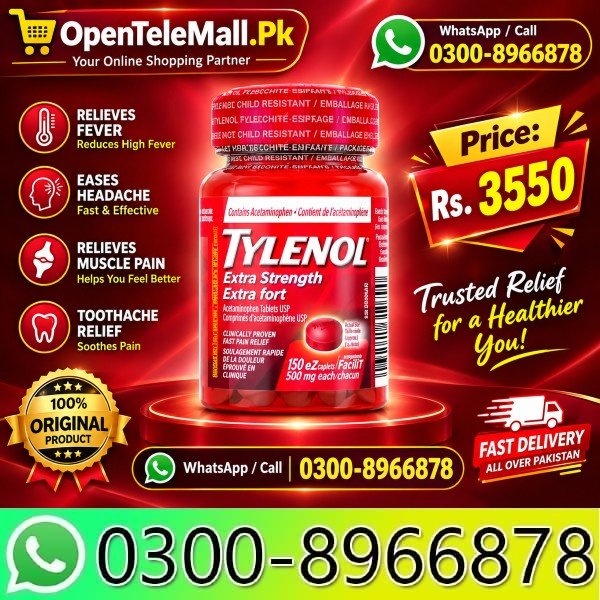Tylenol Extra Strength 500mg Caplets In Pakista