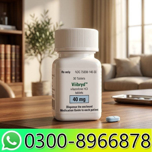 Viibryd 40Mg Pills In Pakistan